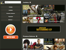 Tablet Screenshot of cinegratis.net